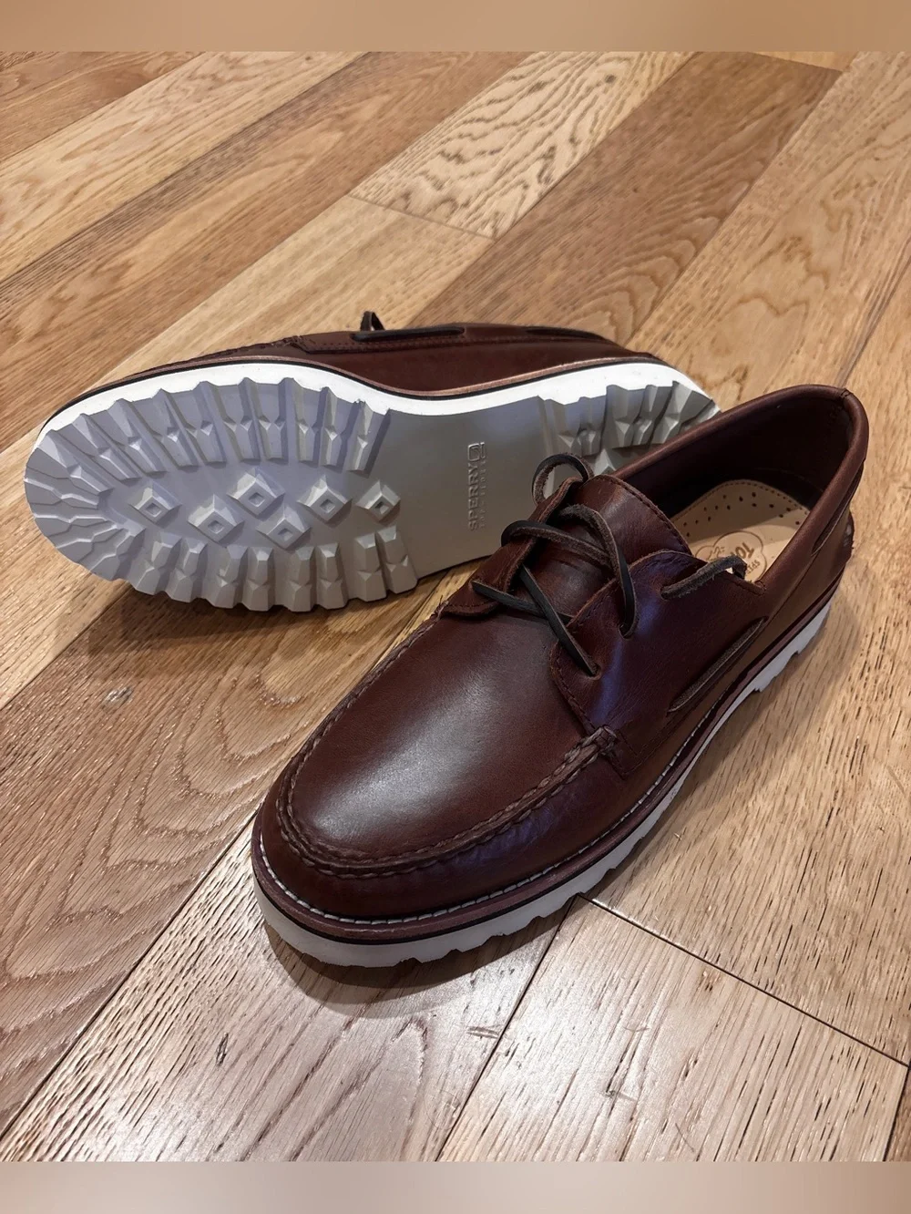 Brand New -Sperry's Authentic Original™ 3-Eye Lug Boat Shoe Men’s Shoes Sz 10.5